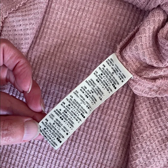 Free People Sweetest Thing Elegant Pink Lace Women's Top size small - Picture 12 of 16